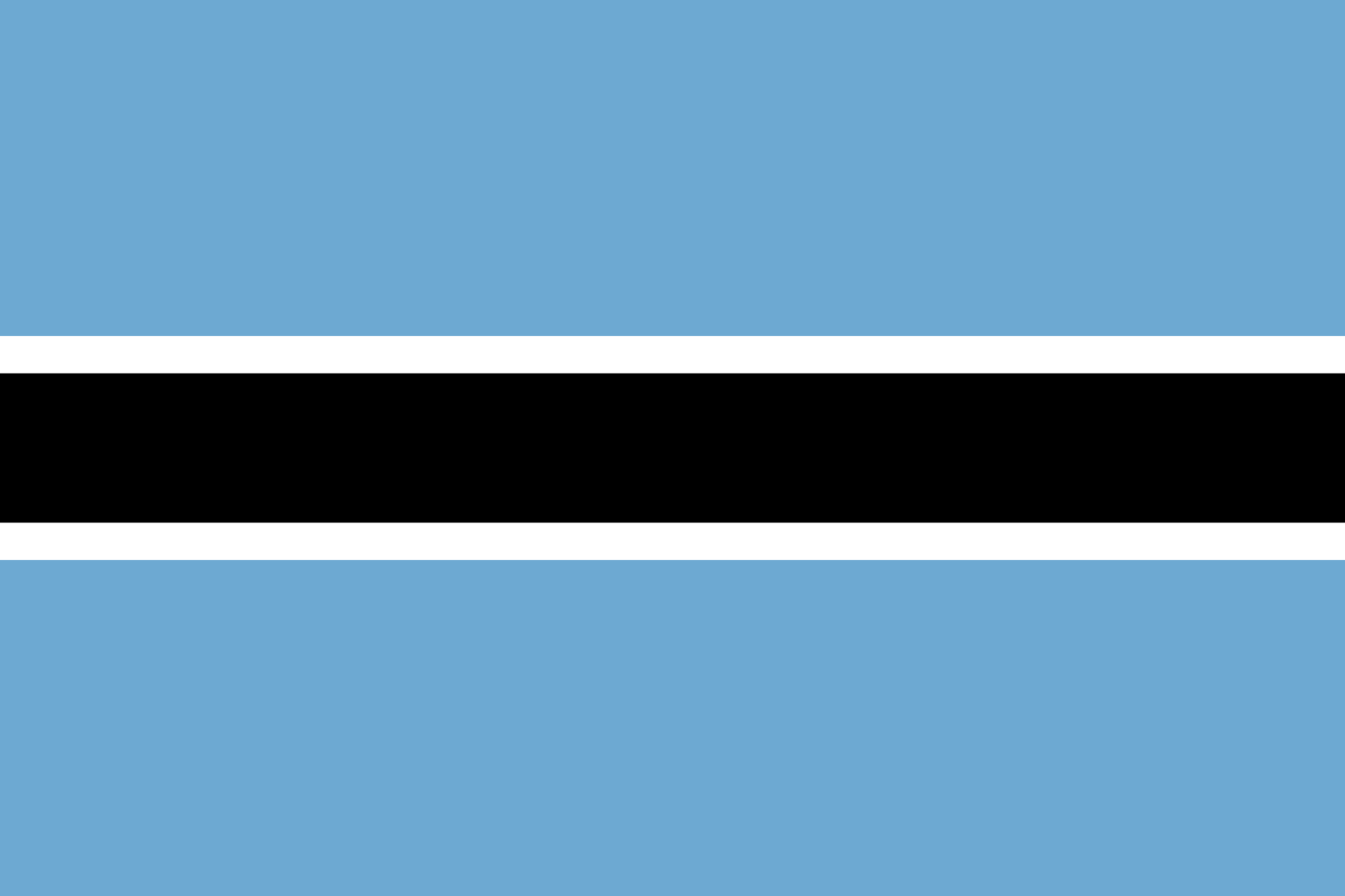 Botswana Flag icon